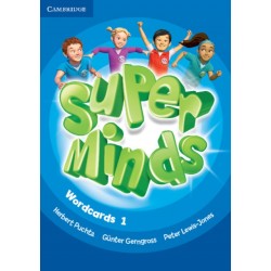 Super Minds 1 Wordcards (Pack of 90)
