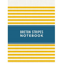 Notebook Breton Stripes Sunny Yellow