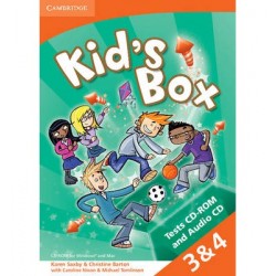 Kid's Box 3-4 Tests CD-ROM and Audio CD