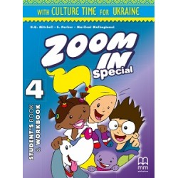 Zoom in 4 SB+WB with CD-ROM with Culture Time for Ukraine