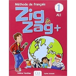 ZigZag+ 1 Livre de leleve + CD audio