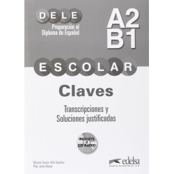 DELE Escolar A2/B1 Claves + 2 CD Audio