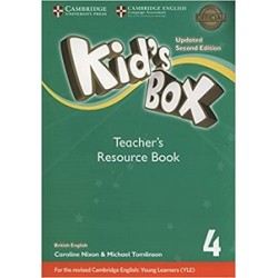 Kid's Box Updated 2nd Edition 4 Teacher's Resource Book with Online Audio