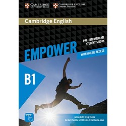 Cambridge English Empower B1 Pre-Intermediate SB with Online Assessment and Practice, and Online WB