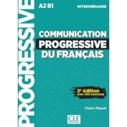 Communication Progr du Franc 2e Edition Niveau Interm A2-B1- Livre + CD