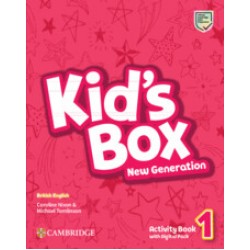 Kid's Box New Generation 1 Activity Book with Digital Pack