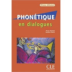 En dialogues Phonetique Debutant Livre + CD