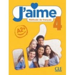 J'aime 4 (A2+) Livre de l'élève + Audio en ligne