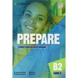 Cambridge English Prepare! 2nd Edition Level 6 SB with Online WB including Companion for Ukraine