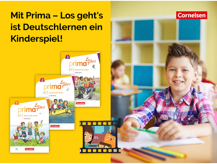 Deutsch macht Spaß: Spielend lernen mit Prima los geht´s!