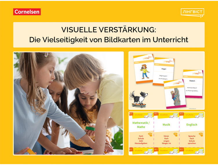 Visuelle Verstärkung:Die Vielseitigkeit von Bildkarten im Unterricht