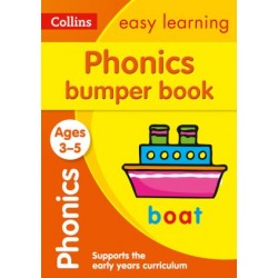 Collins Easy Learning Preschool: Phonics Bumper Book Ages 3-5