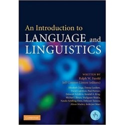 Introduction to Language and Linguistics