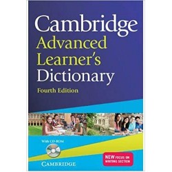 Cambridge Advanced Learners Dictionary with CD-ROM 4th Edition [Paperback]