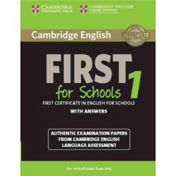 Cambridge English First for Schools 1 SB with answers 