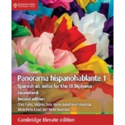 Panorama Hispanohablante 1 Coursebook Cambridge Elevate Edition (2 Years)