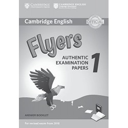 Cambridge English Flyers 1 for Revised Exam from 2018 Answer Booklet