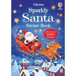 Sticker Books: Sparkly Santa