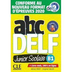 ABC DELF Junior scolaire 2021 édition B1 Livre + DVD + Livre-web