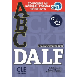 ABC DALF C1/C2 Livre + CD + Entrainement en ligne (nouveau format d'épreuves)