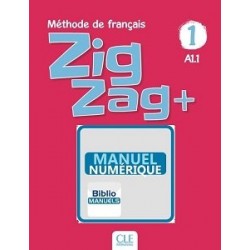 ZigZag+ 1 Méthode de français Manuel numérique 2018