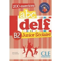 ABC DELF Junior scolaire B2 Livre + DVD-ROM + corriges et transcriptions