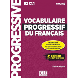 Vocabulaire Progr du Franc 3e Edition Avan B2-C1 Livre + CD audio + Livre-web