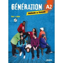 Generation A2 Livre + Cahier + Mp3 CD + DVD 