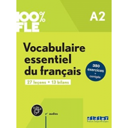 100% FLE A2 Vocabulaire essentiel du français Livre + didierfle.app