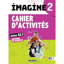 Imagine 2 A2.1 Cahier d'activites + CD mp3 + didierfle.app Edition 2022