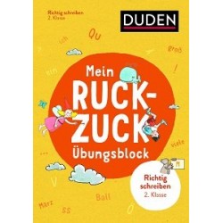 Mein Ruckzuck-Übungsblock Rechtschreibung 2. Klasse